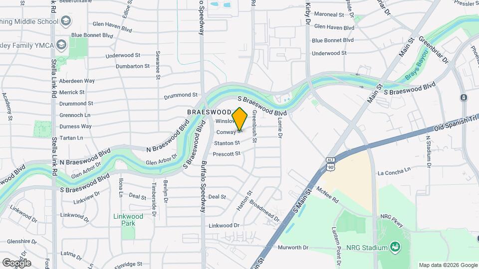 3023 Conway St Map and Location Details
