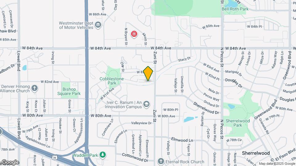 2420 W 82nd Pl Map and Location Details