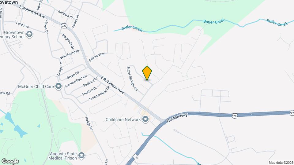 664 Butler Springs Cir Map and Location Details