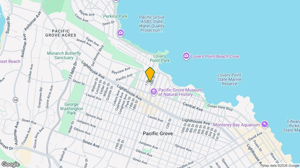 136 16th St Map and Location Details