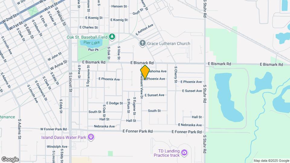 809 E Phoenix Ave Map and Location Details