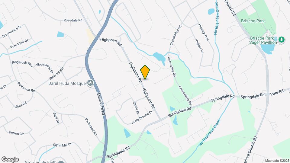 2820 Highpoint Rd Map and Location Details