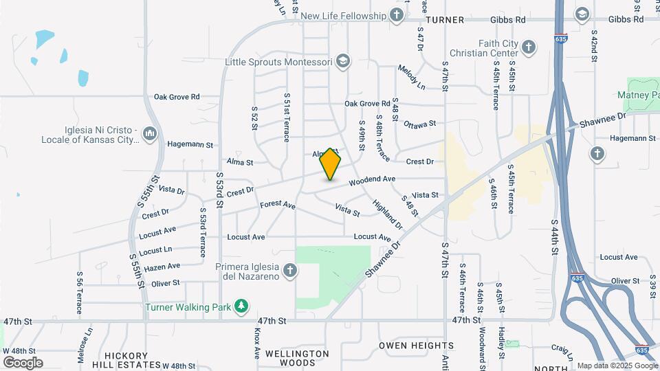 5006 Woodend Ave Map and Location Details