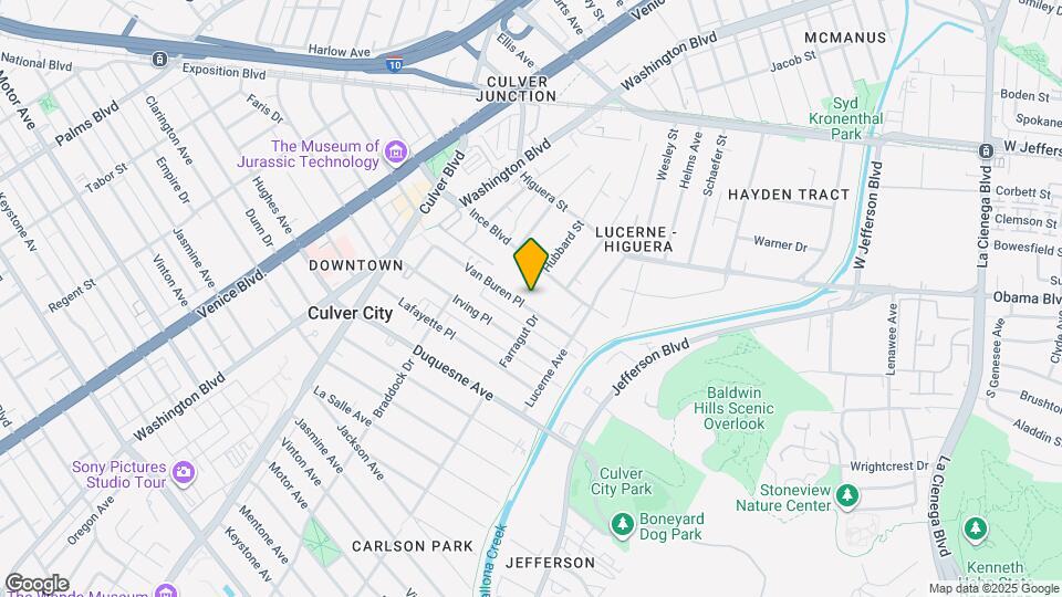 4080 Van Buren Pl Map and Location Details