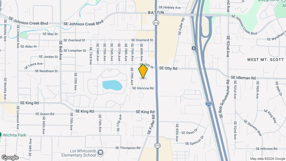 8035 SE Glencoe Rd Map and Location Details