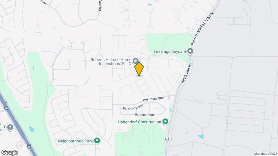 7623 Paraiso Crest Map and Location Details