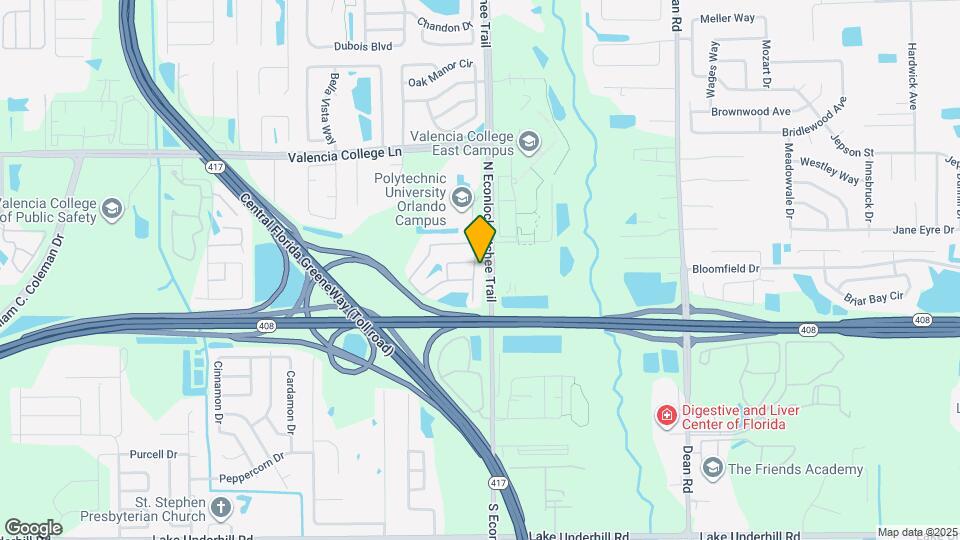 519 Glastonbury Dr Map and Location Details