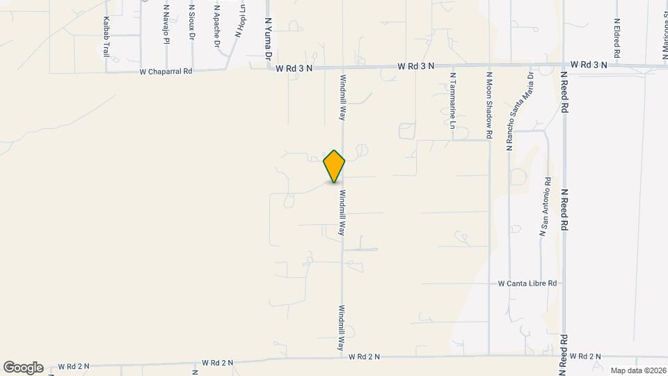 2775 W Colt Canyon Trail Map and Location Details