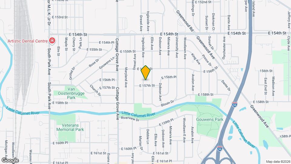 15639 Ingleside Ave Map and Location Details