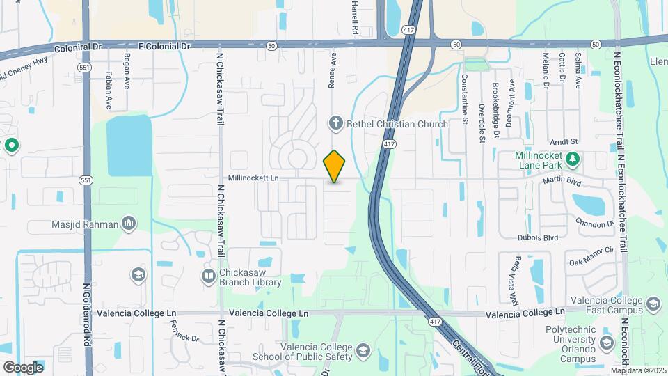 8515 Plumeria Ave Map and Location Details