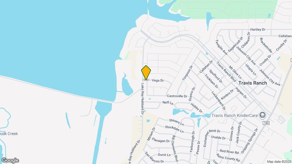 1329 Rosenberg Dr Map and Location Details