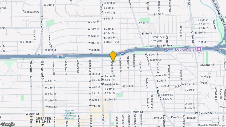 2714 Harvard St Map and Location Details