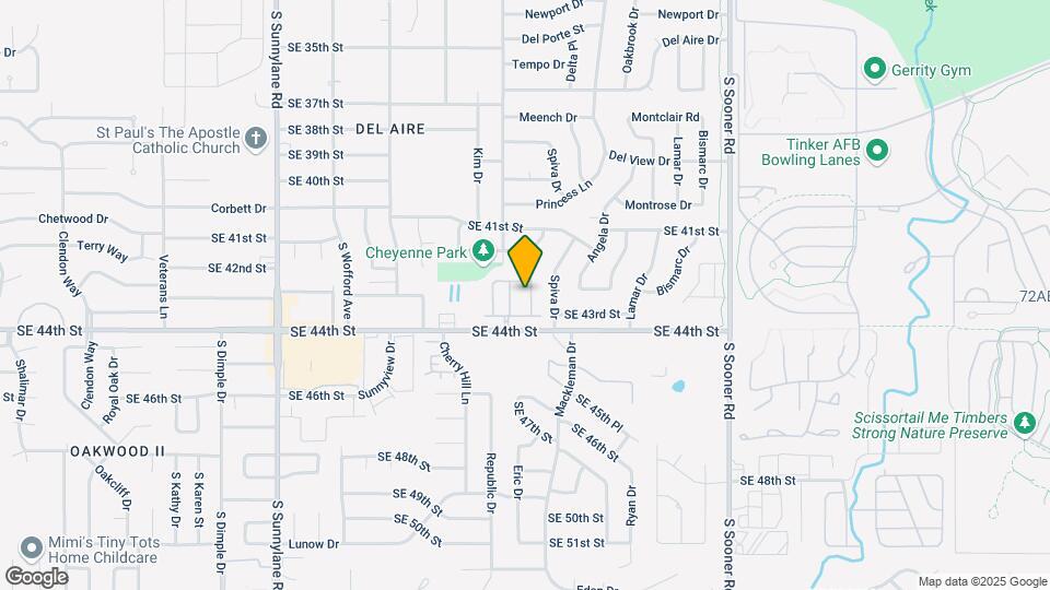 4309 Edinburg Way Map and Location Details