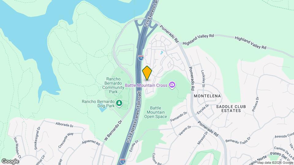 18656 Caminito Cantilena Map and Location Details