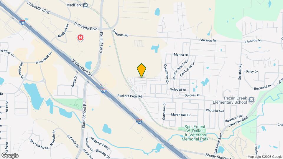 4621 Colosseum Wy Map and Location Details