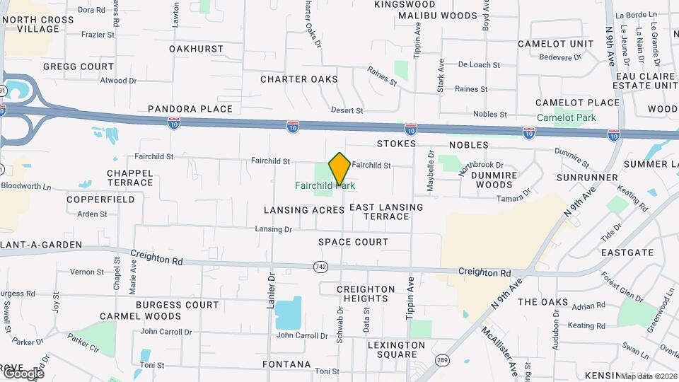7177 Schwab Dr Map and Location Details