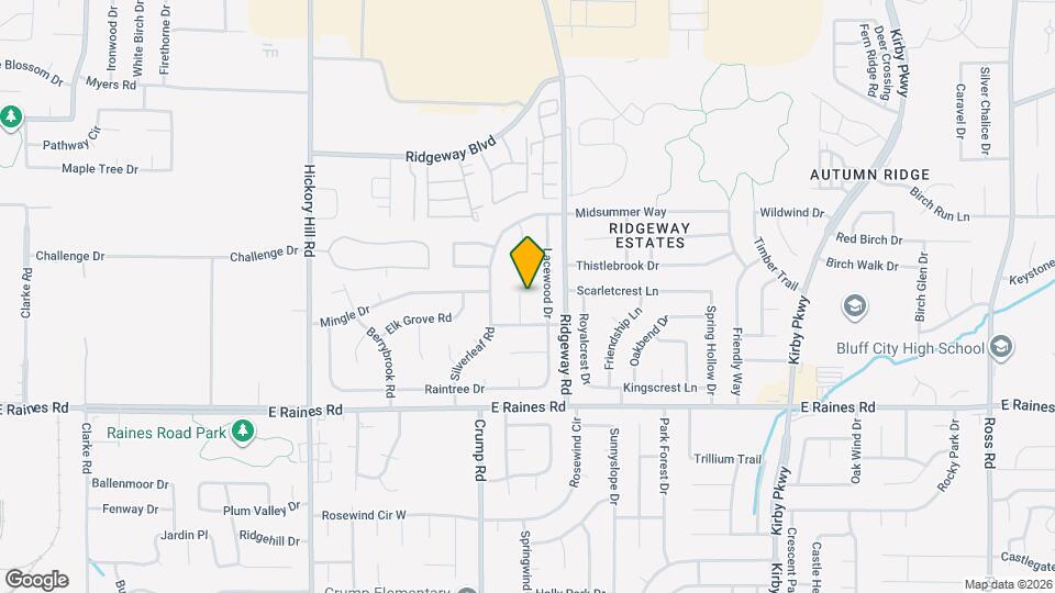 4038 Chinaberry Cove Map and Location Details