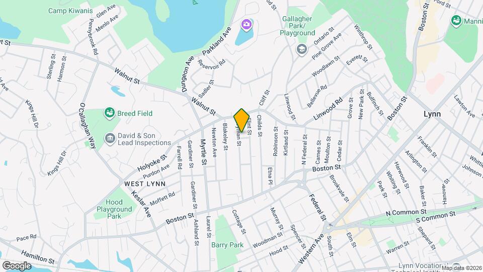 113 Wyman St, Unit #2 Map and Location Details