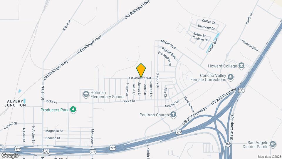 1230 James Map and Location Details