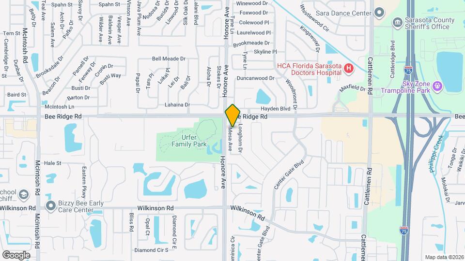 3913 Mesa Ave Map and Location Details