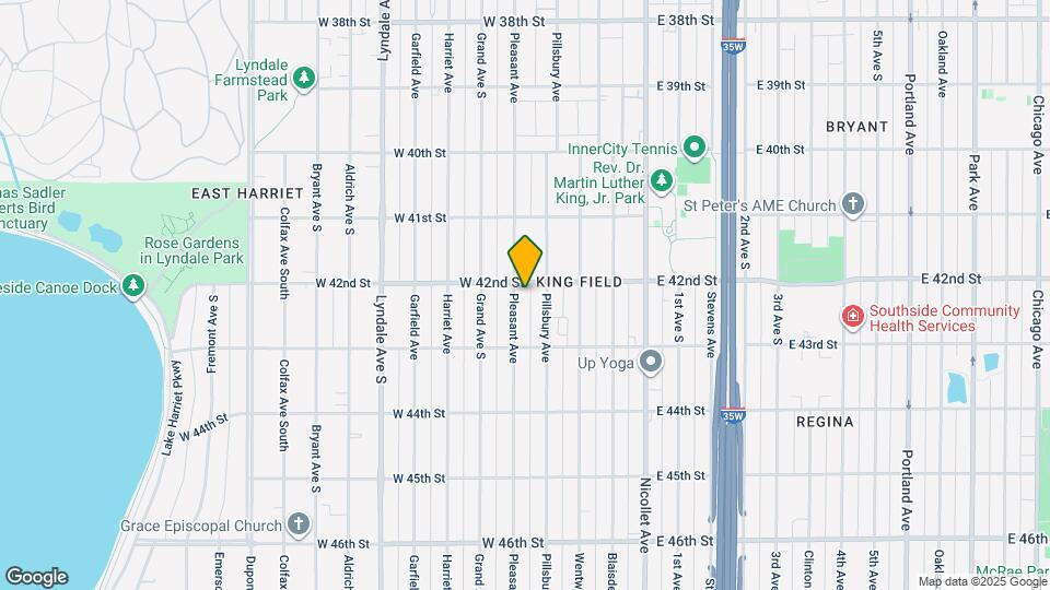 4209 Pleasant Ave Map and Location Details