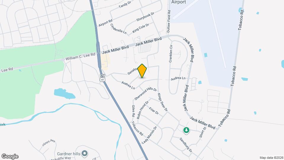 283 Audrea Ln Map and Location Details