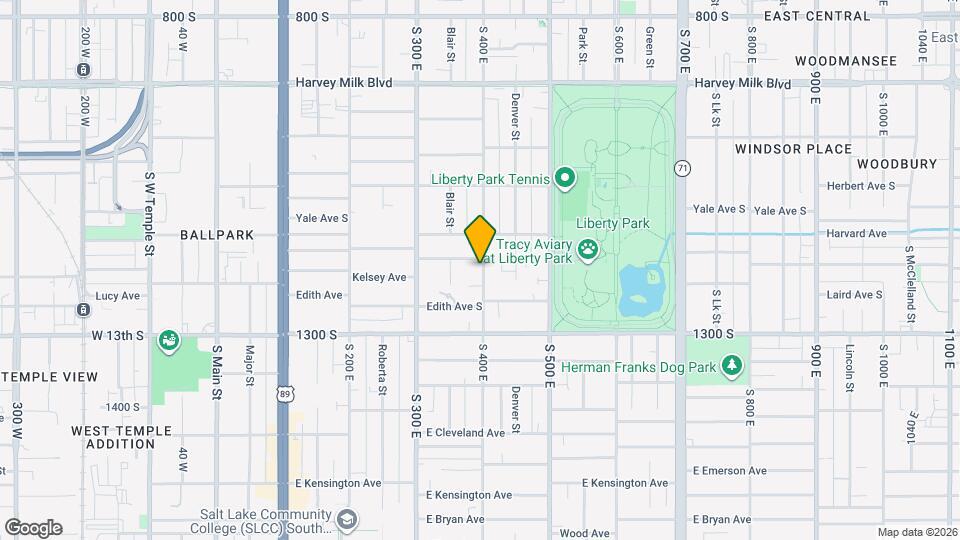 1160 S 400 E, Unit 3 Map and Location Details