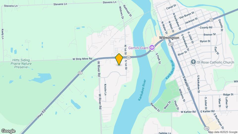 636 Meadowood Ln Mapa y Detalles de la Ubicación