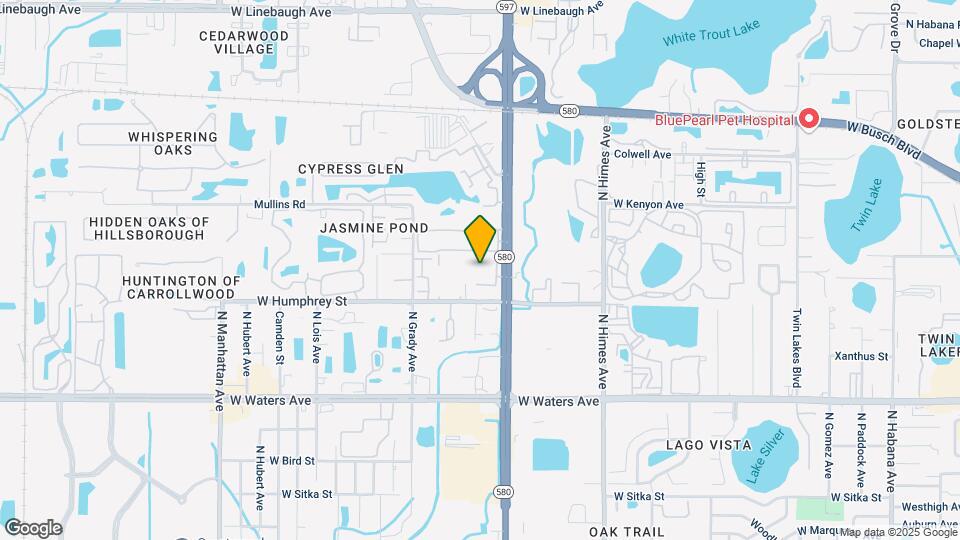 8601 Huron Ct Map and Location Details