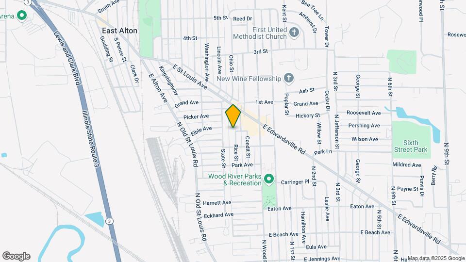 850 Rice St Map and Location Details