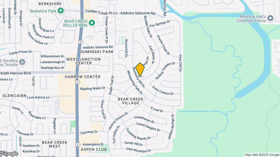 15834 Boulder Oaks Dr Map and Location Details