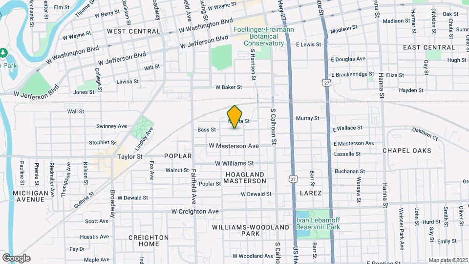 320 Brandriff St Map and Location Details
