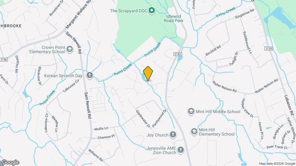 11024 Ballards Pond Ln Map and Location Details