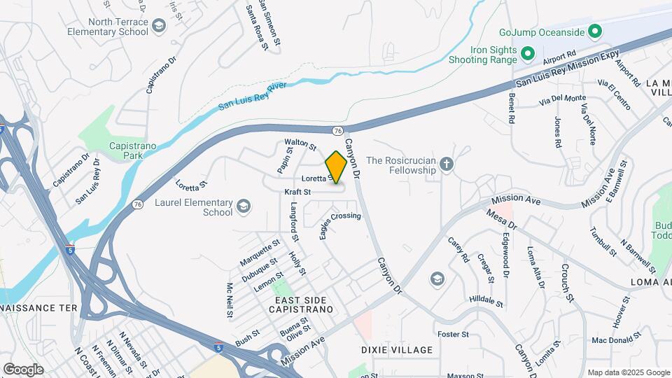 1754 Kraft St Map and Location Details