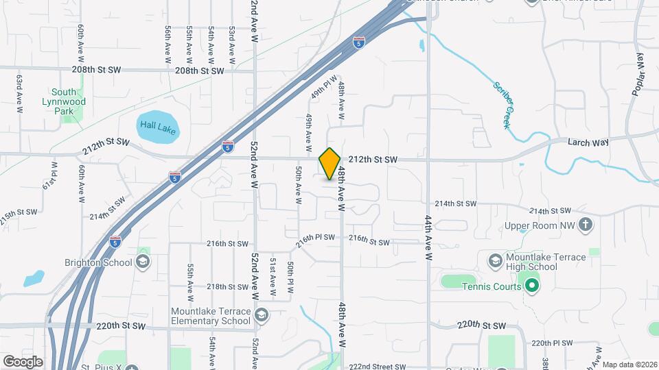 21306 48th Ave W Map and Location Details