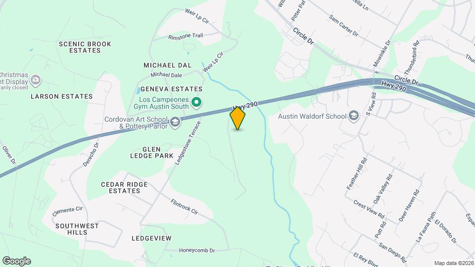 Legato Mapa y Detalles de la Ubicación