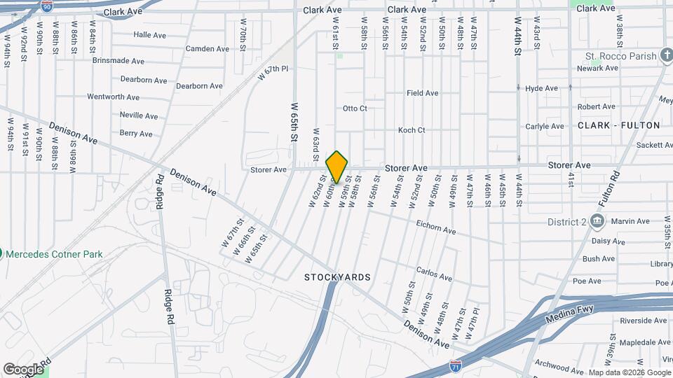 3409 W 60th St Map and Location Details