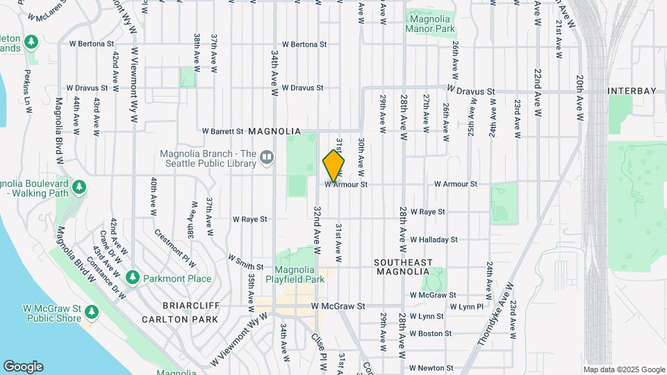 2643 31st Ave W Map and Location Details