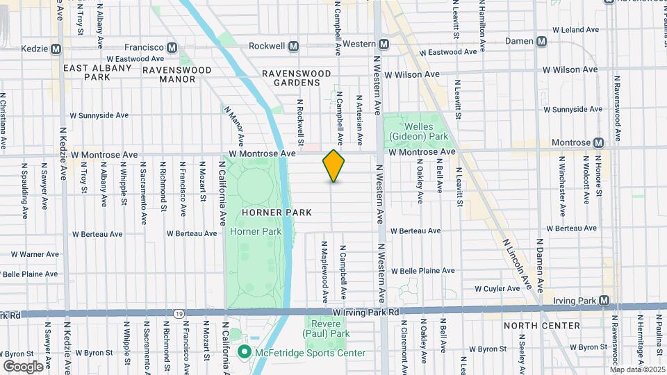 4307 N Campbell Ave Map and Location Details