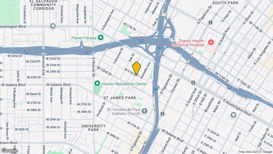 2100 Park Grove Av Map and Location Details
