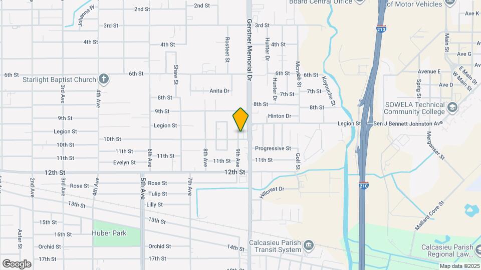 1721 9th Ave Mapa y Detalles de la Ubicación