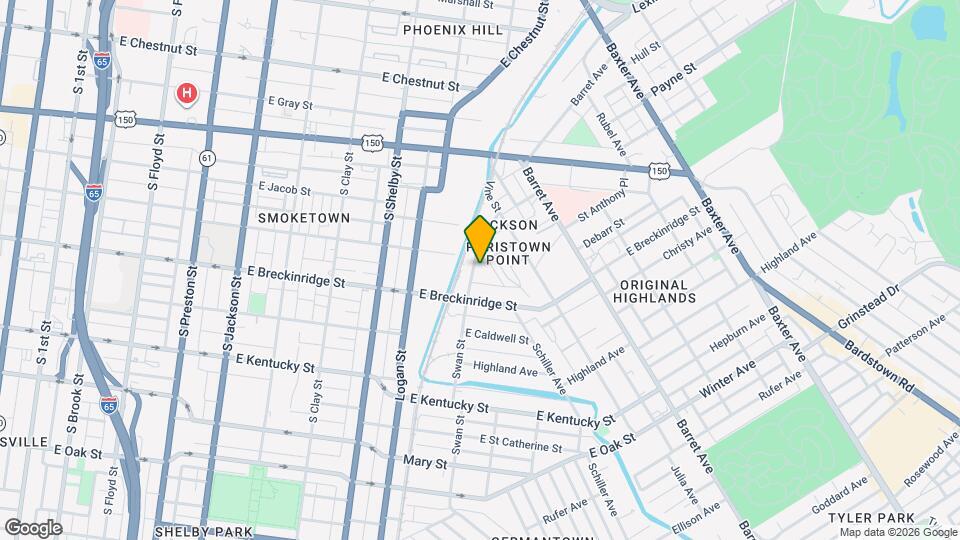 813 Swan St Mapa y Detalles de la Ubicación
