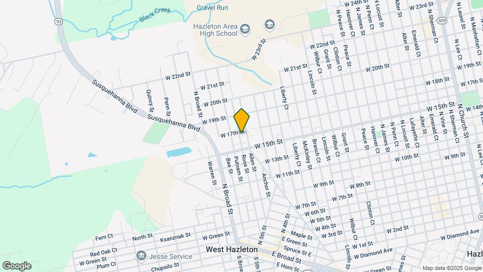 1060 W 17th St Map and Location Details