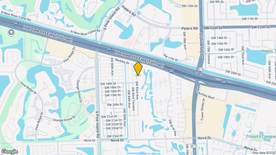 1720 SW 83rd Ave Map and Location Details