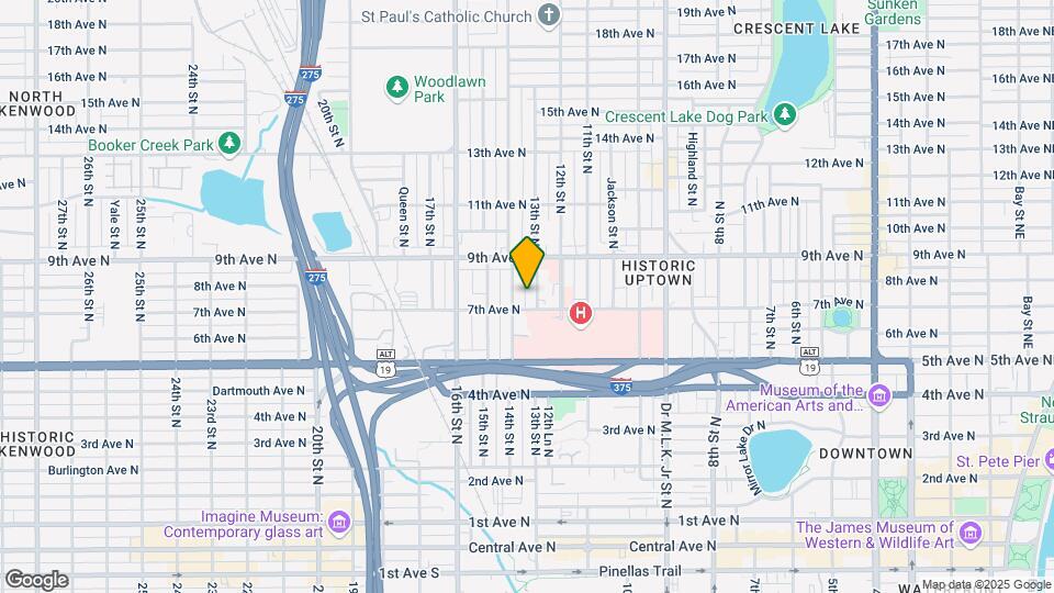 736 13th St N Map and Location Details
