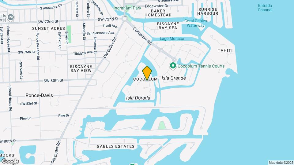 301 Isla Dorada Blvd Map and Location Details