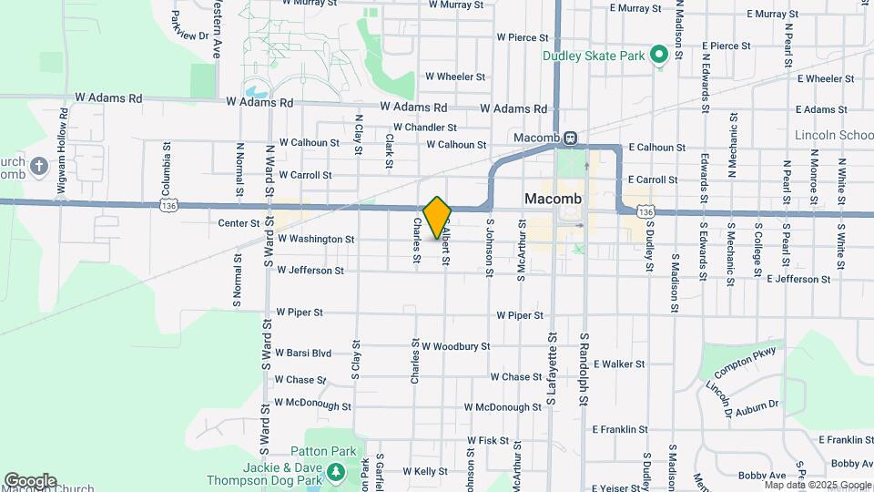 411 W Washington St, Unit 2 Mapa y Detalles de la Ubicación