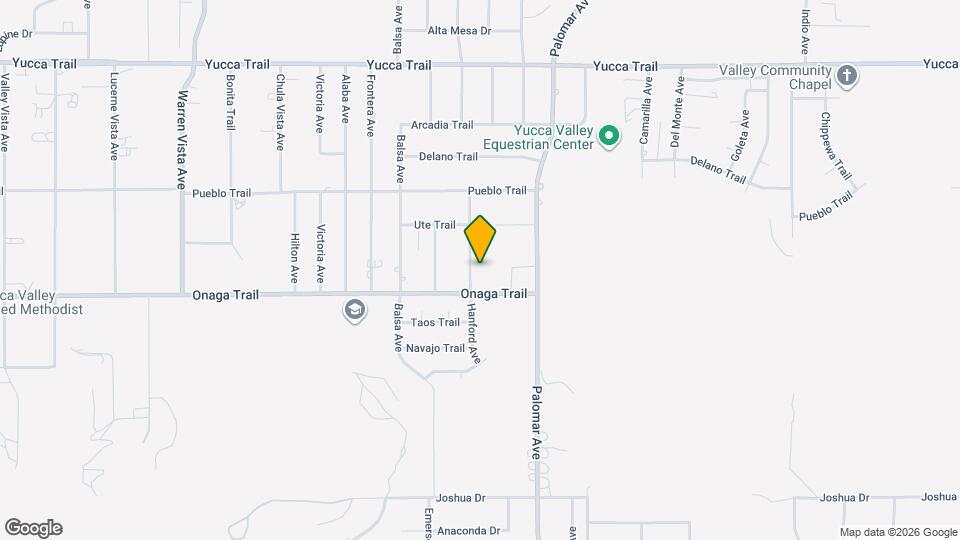 7653 Hanford Ave Map and Location Details