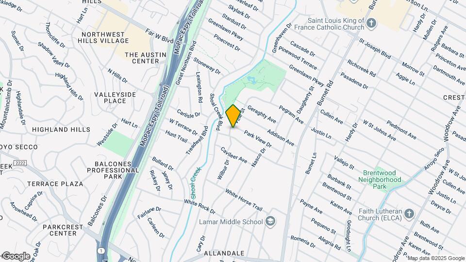 6603 Vine St Map and Location Details