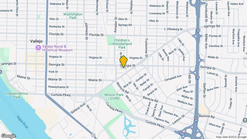 1236 York St Map and Location Details